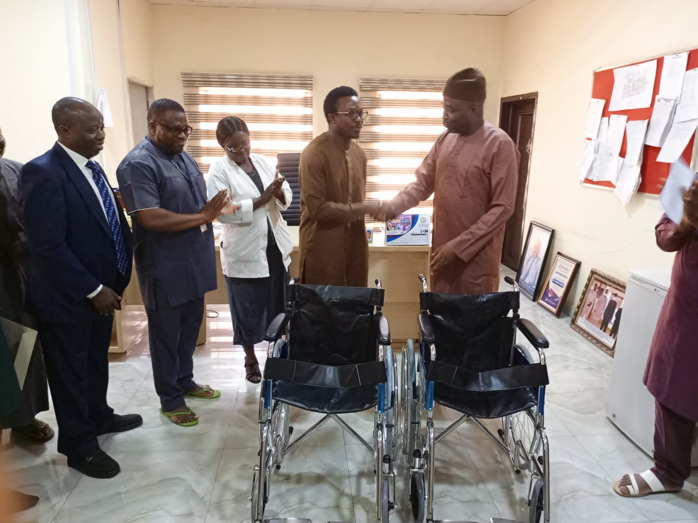 Nacabs,Abuluya,Initiative,foundation,donates,wheel-chairs,DASH,Lafia,Nasarawa-State,CMD,Non-Governmental,Organization,NGO,Nasarawa,State,Dalhatu,Araf,Specialist,Hospital,DASH-Lafia,Barr,Agbutun,David-Abuluya,Executive-Vice Chairman,empowerment-of-marginalized-women,children,youths,promotion-of-health,wellbeing,environment,Gov. Abdullahi,Sule