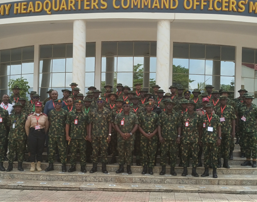 Army,tasks,commanders,effective,operational,analysis,adaptability,Nigerian-Army,security-challenges,Director,Consult,Nigerian,Army-Resource,Centre,NARC,Maj.-Gen,Abubakar,Ndalolo,opening,week-long,Headquarters,AHQ,Garrison,Operations,Planning,Cadre,2024,Capacity-Building,Mult-Agency,Commander,AHQ-Garrison,Maj.-Gen.,Koko,Isoni